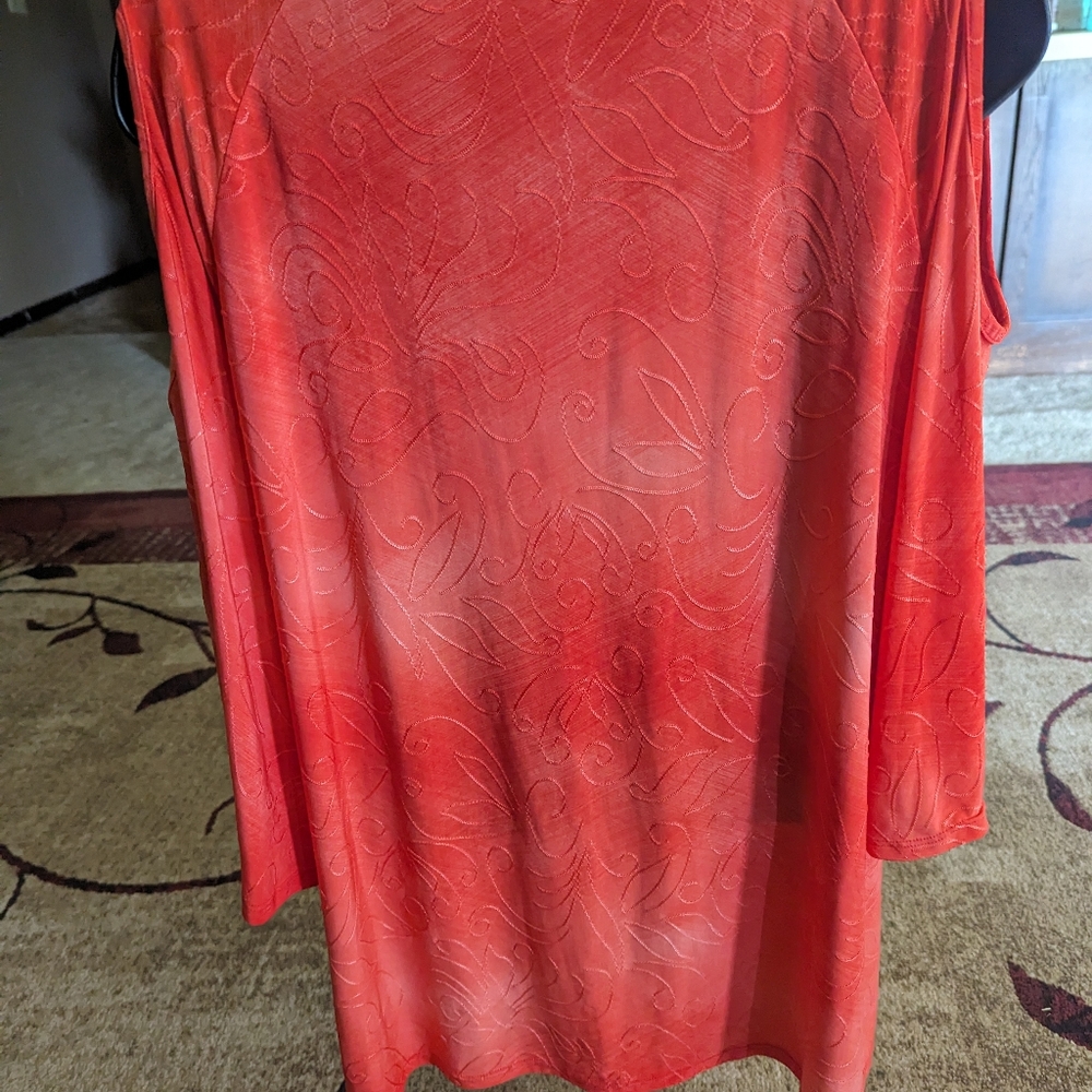 Ladies New Direction Cold Shoulder Blouse